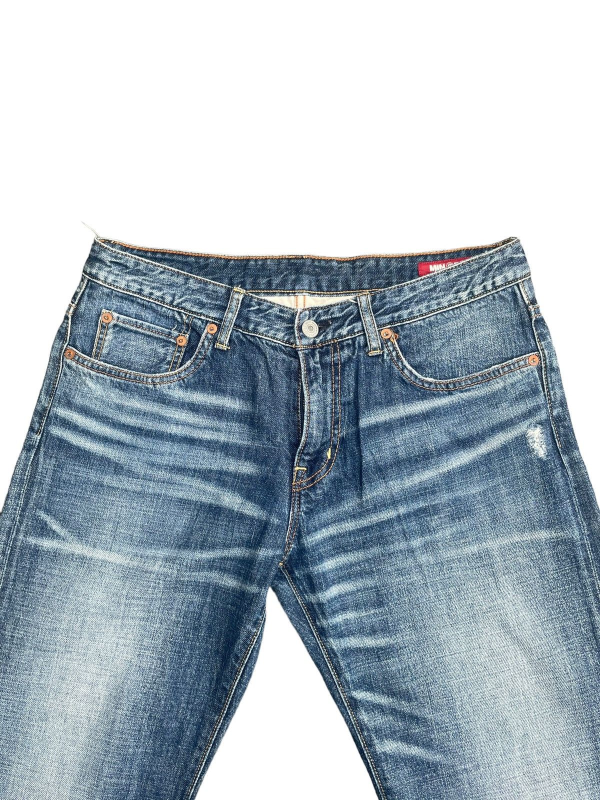 R.Newbold Min Rna Faded Distresed Denim Size 32" / US 10 / IT 46 - 4 Thumbnail