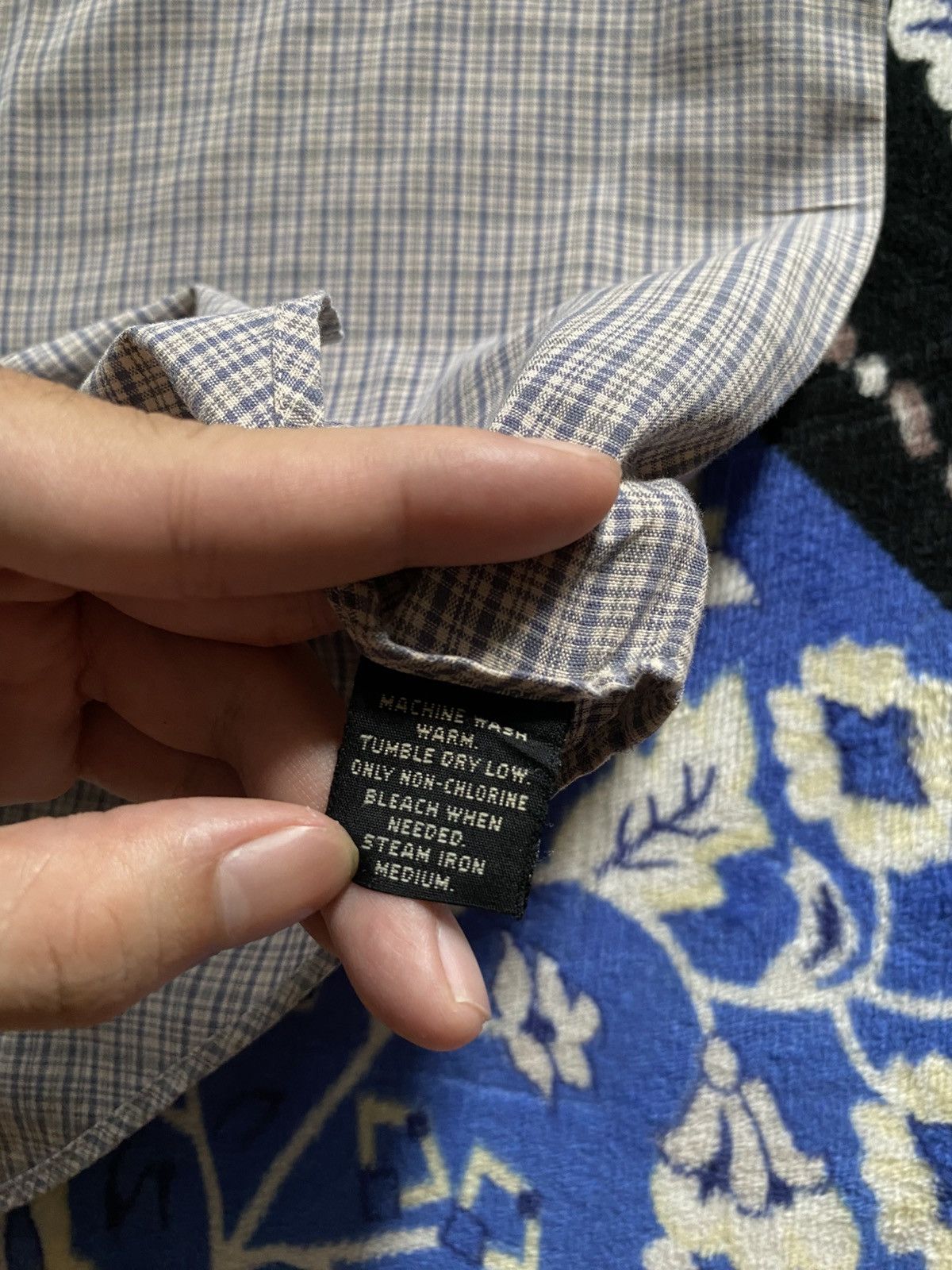 RRL Ralph Lauren RRL Plaid Button Shirt Size US L / EU 52-54 / 3 - 6 Thumbnail