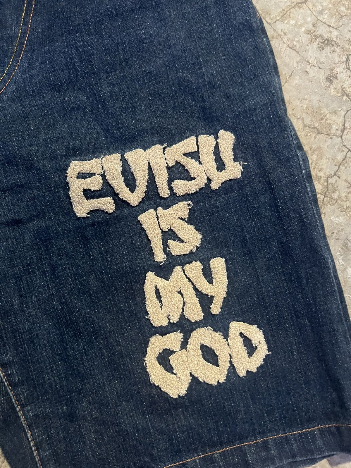 Evisu Evisu Is My God Short Denim 30 Size Size US 30 / EU 46 - 3 Thumbnail