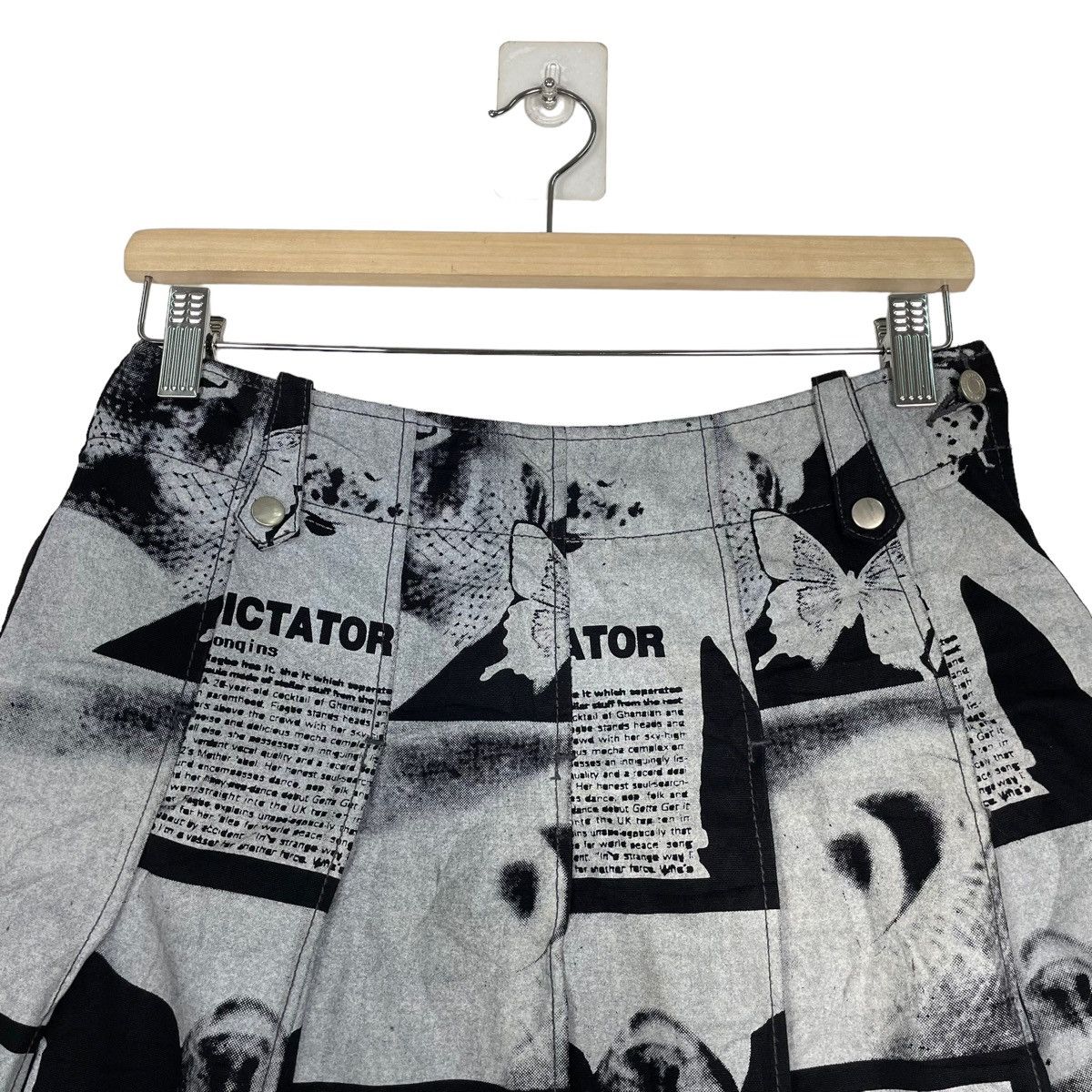 Hysteric Glamour × Japanese Brand × Seditionaries 💥ALGONQUINS SEDITIONARIES PUNK MINI SKIRT Size 26" / US 2 / IT 38 - 2 Thumbnail