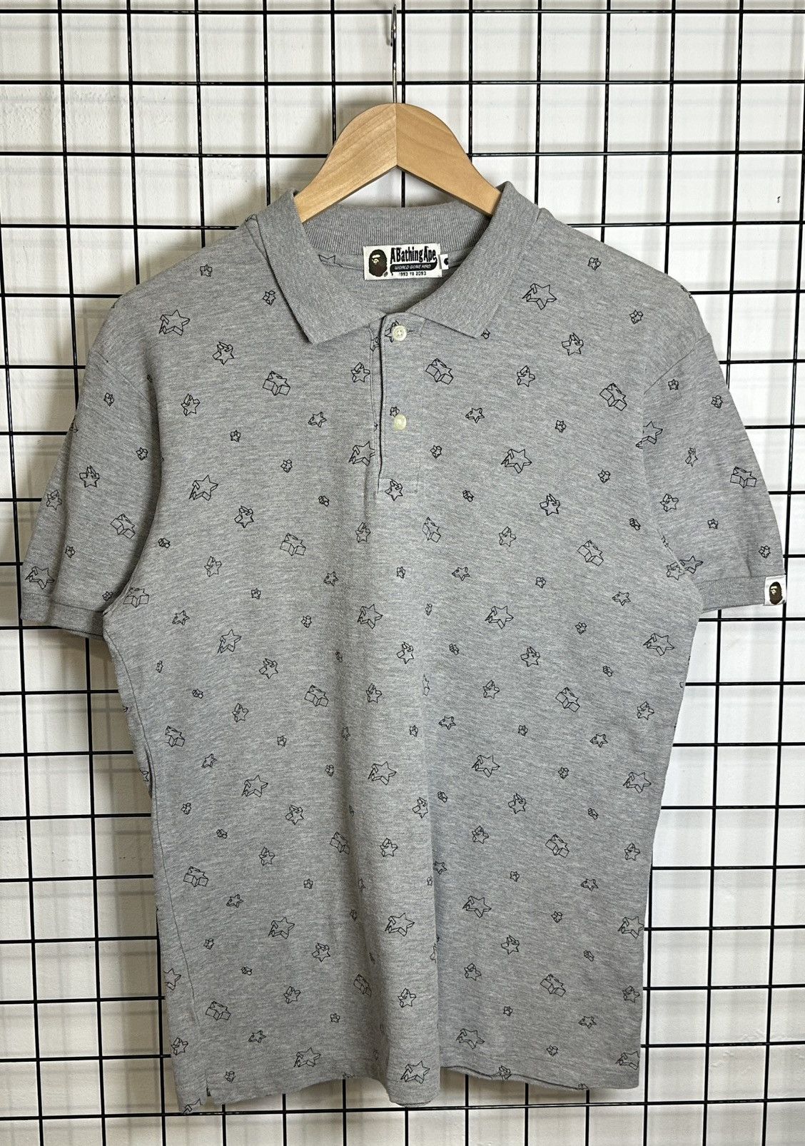 Bape A Bathing Ape polo shirt. Size US M / EU 48-50 / 2 - 1 Thumbnail