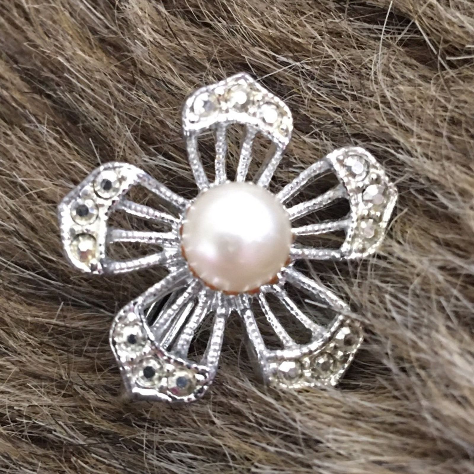 Jewelry Vintage 60s Sarah Coventry floral clip earrings Size ONE SIZE - 4 Thumbnail