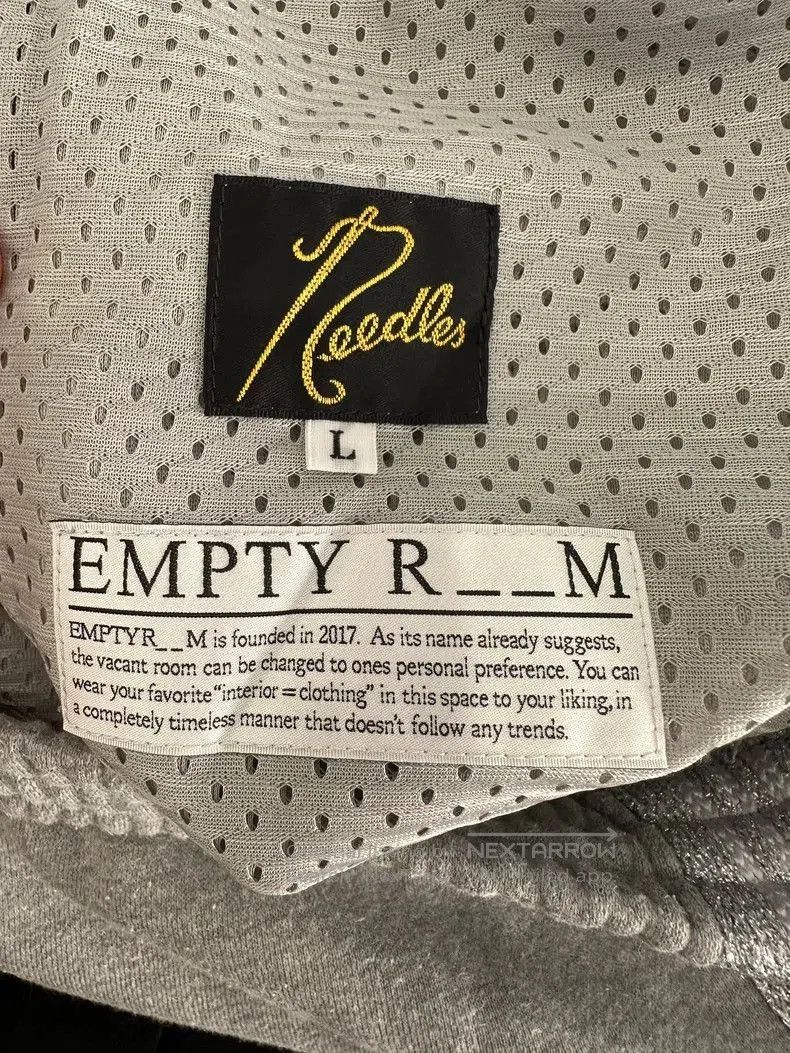 Needles Needles x Studious Gray Side Sequin Track Pants - dmc. Size US 38 / EU 54 - 4 Thumbnail
