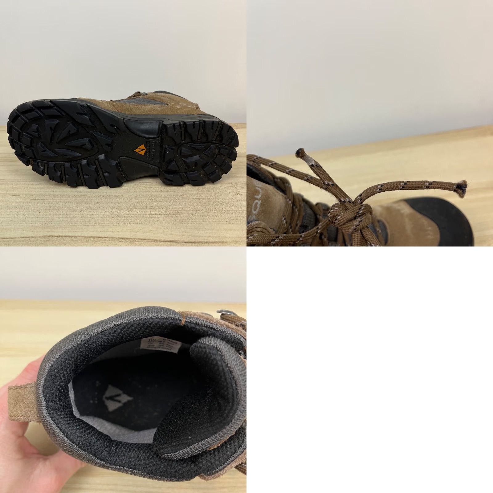 Vasque VASQUE Boots Womens Ranger Brown Goretex GTX Hiking Trail Bootie Outdoor 8.5 Solid Brown Med Breathable Comfort Performance (Mens, Womens, Girls) Size US 9 / IT 39 - 9 Thumbnail