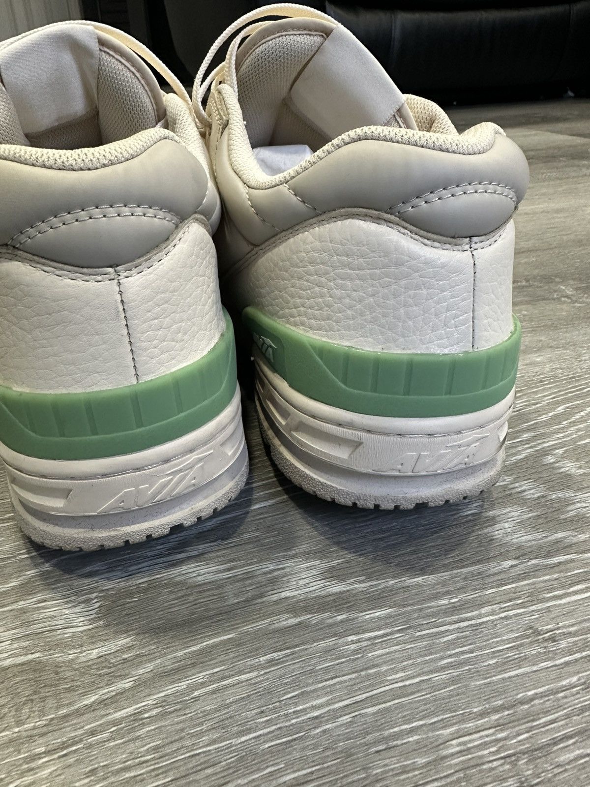 Avia Avia Legacy 855 Low Men White Cream Classic Green Size 12 Size US 12 / EU 45 - 7 Thumbnail