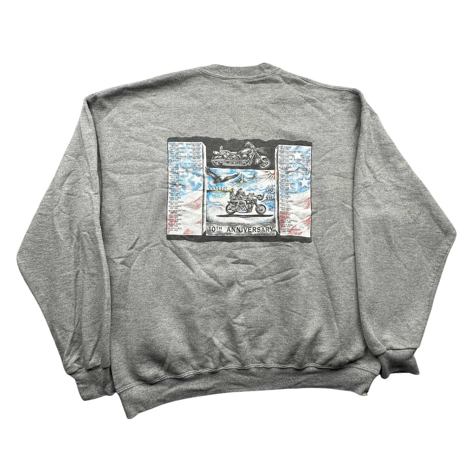Other Vintage 2003 Bikers Memorial Bike Week Sweatshirt XL Grpahic Size US XL / EU 56 / 4 - 1 Thumbnail