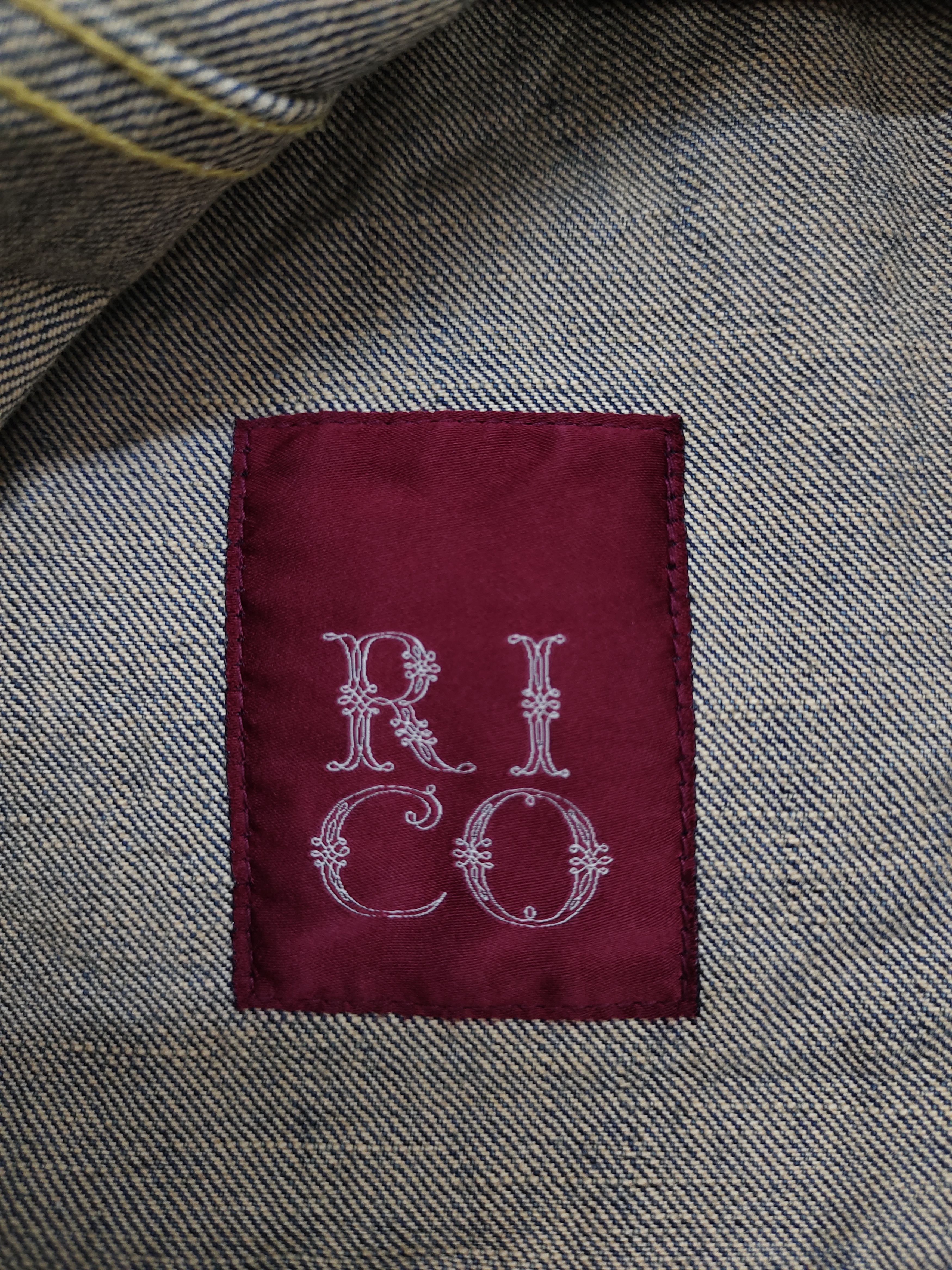If Six Was Nine Rico Japan Double Pocket Distress Faded Denim Jacket Size US M / EU 48-50 / 2 - 16 Thumbnail