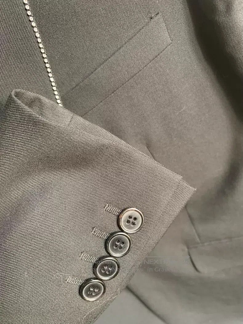 Saint Laurent Paris Saint Laurent Paris Black Diamond-Studded Suit i Size US S / EU 44-46 / 1 - 8 Thumbnail
