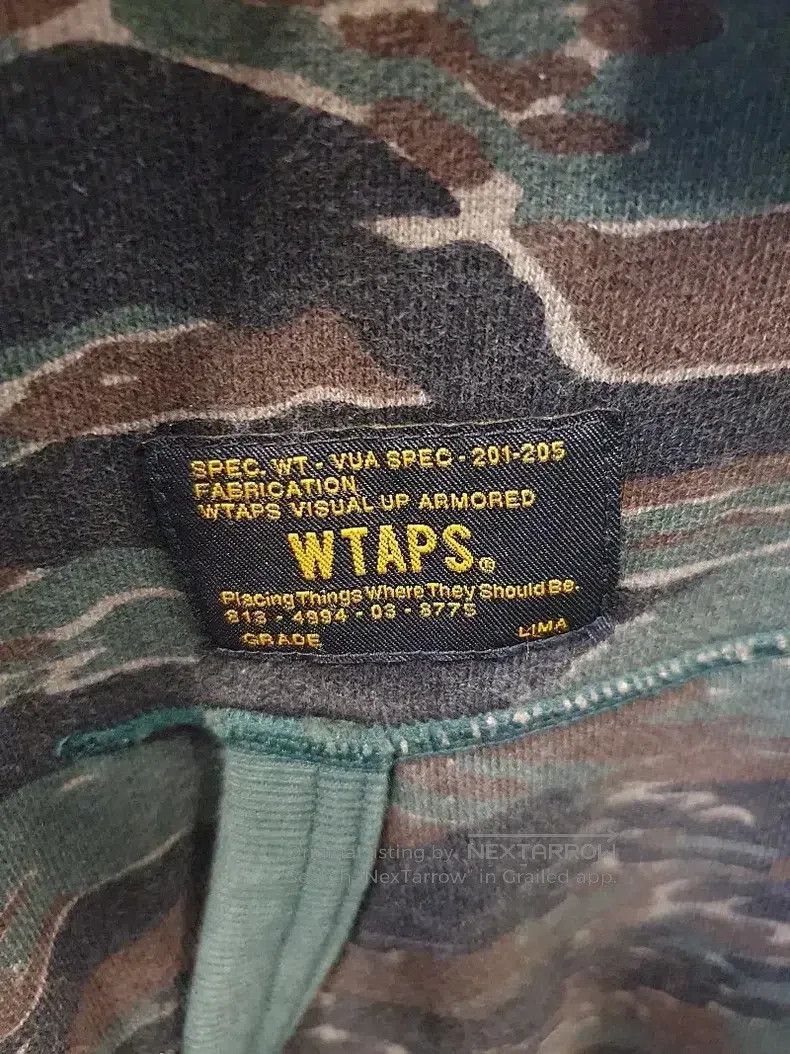 Wtaps Wtaps Hooded Sweatshirt Size US L / EU 52-54 / 3 - 3 Thumbnail