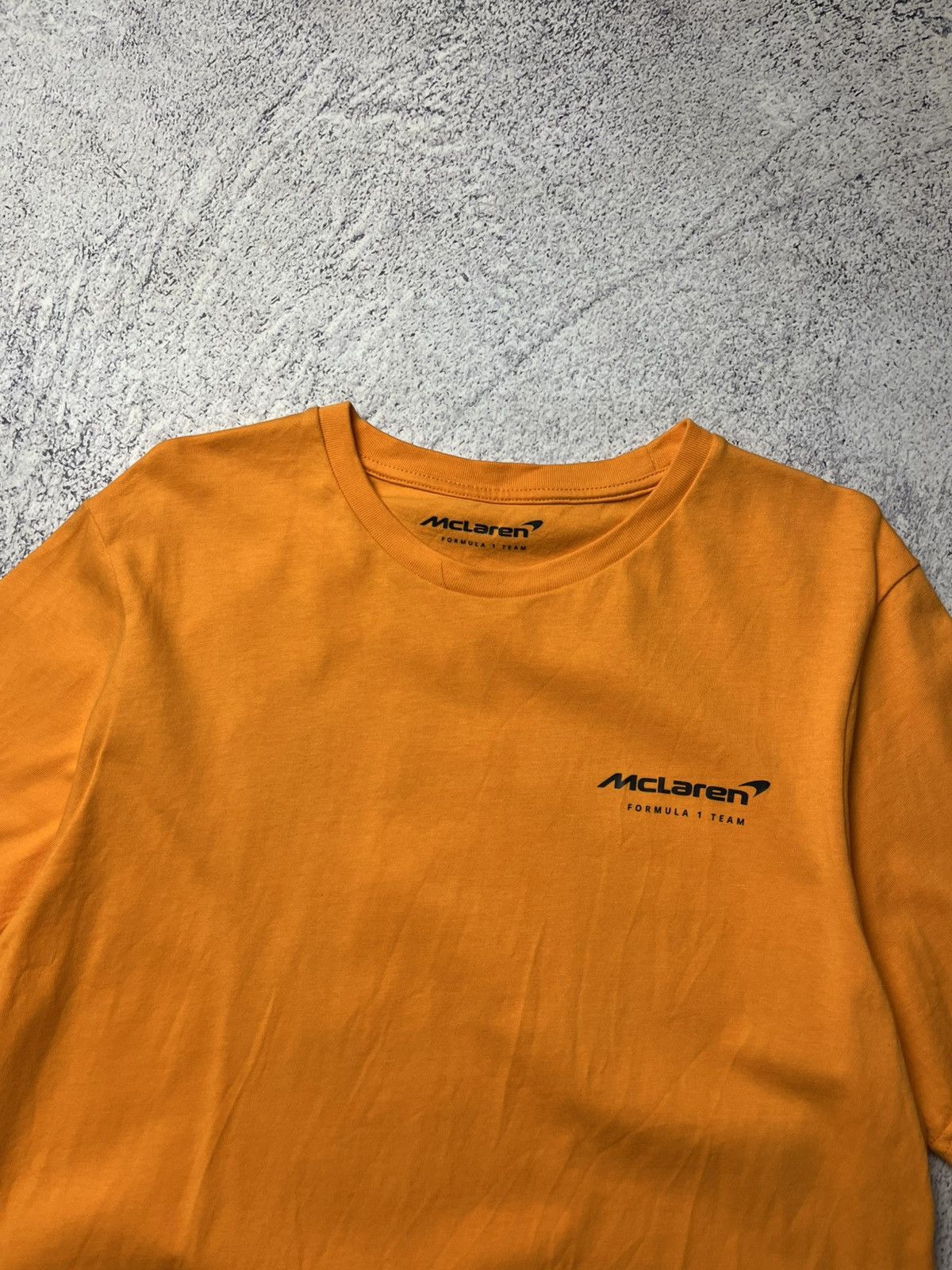 Vintage Mclaren big logo Orange t-shirt tee 90s racing moto rare Size US M / EU 48-50 / 2 - 6 Thumbnail