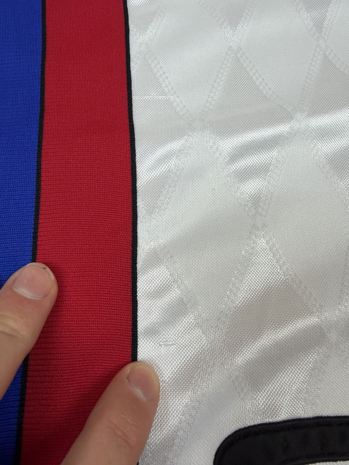 Adidas 90s Adidas FC Bayern Munchen 1996/97/98 Away Soccer Jersey Size US XXL / EU 58 / 5 - 8 Thumbnail