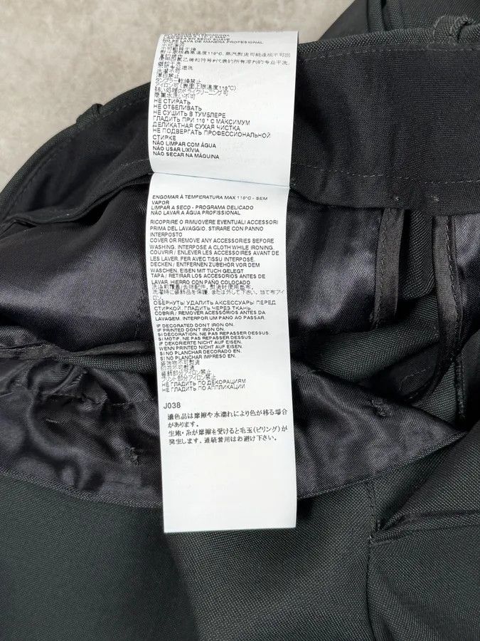 Maison Margiela AW2021 Maison Margiela Black Suit Tailored Pants Size US 32 / EU 48 - 10 Thumbnail