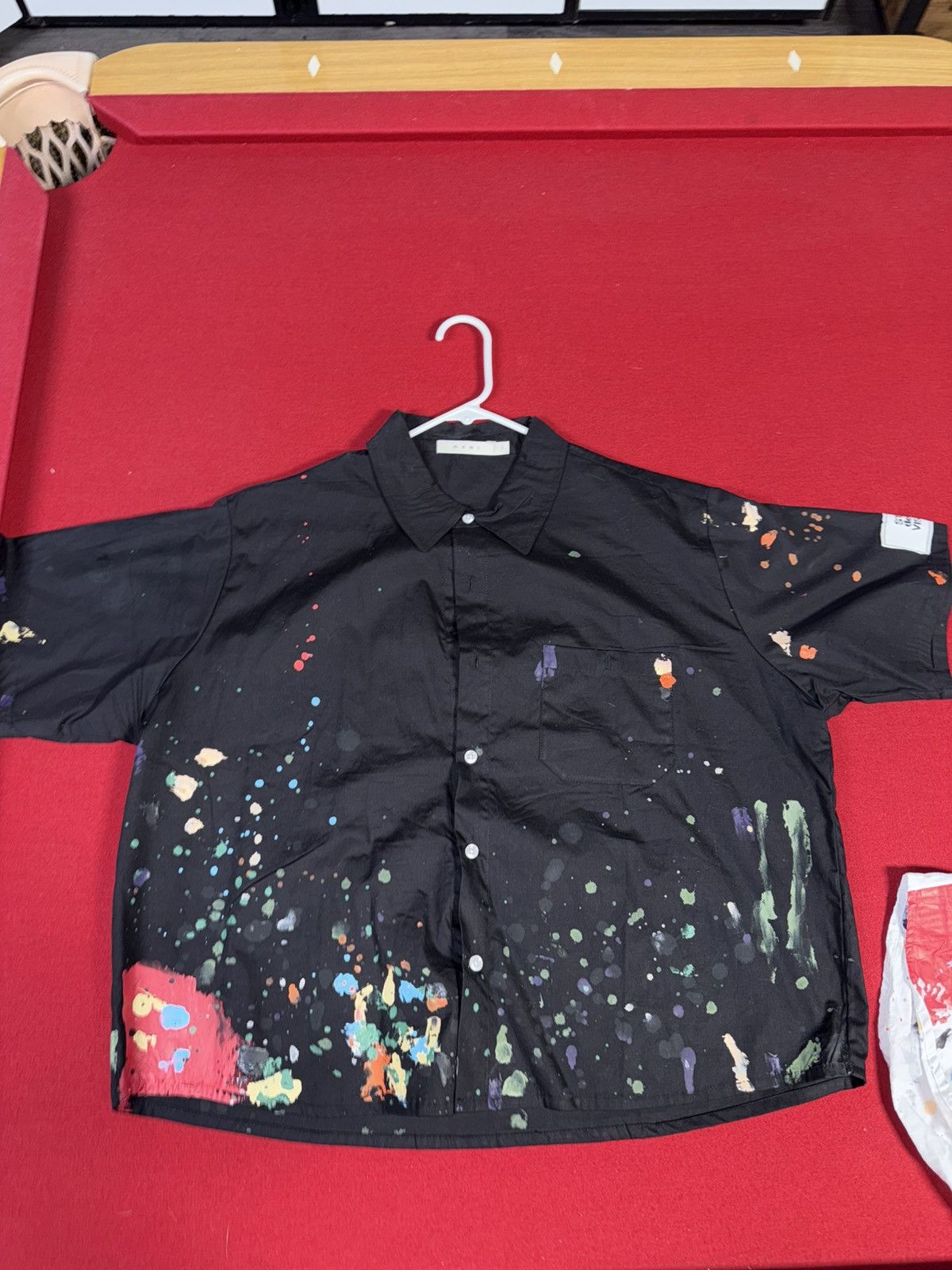 MNML Poplin Painter S/S Shirt black & white size L Size US L / EU 52-54 / 3 - 2 Thumbnail