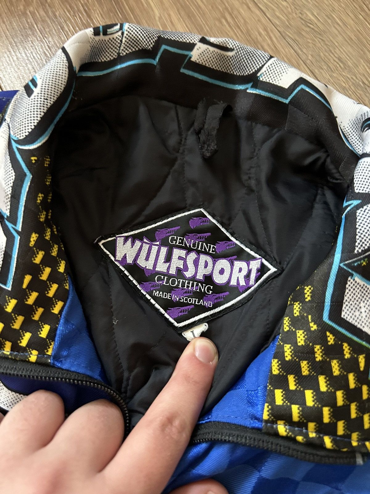 NASCAR × Vintage Vintage Wulf Sport big logo racing jacket Nascar Y2k Size US L / EU 52-54 / 3 - 4 Thumbnail
