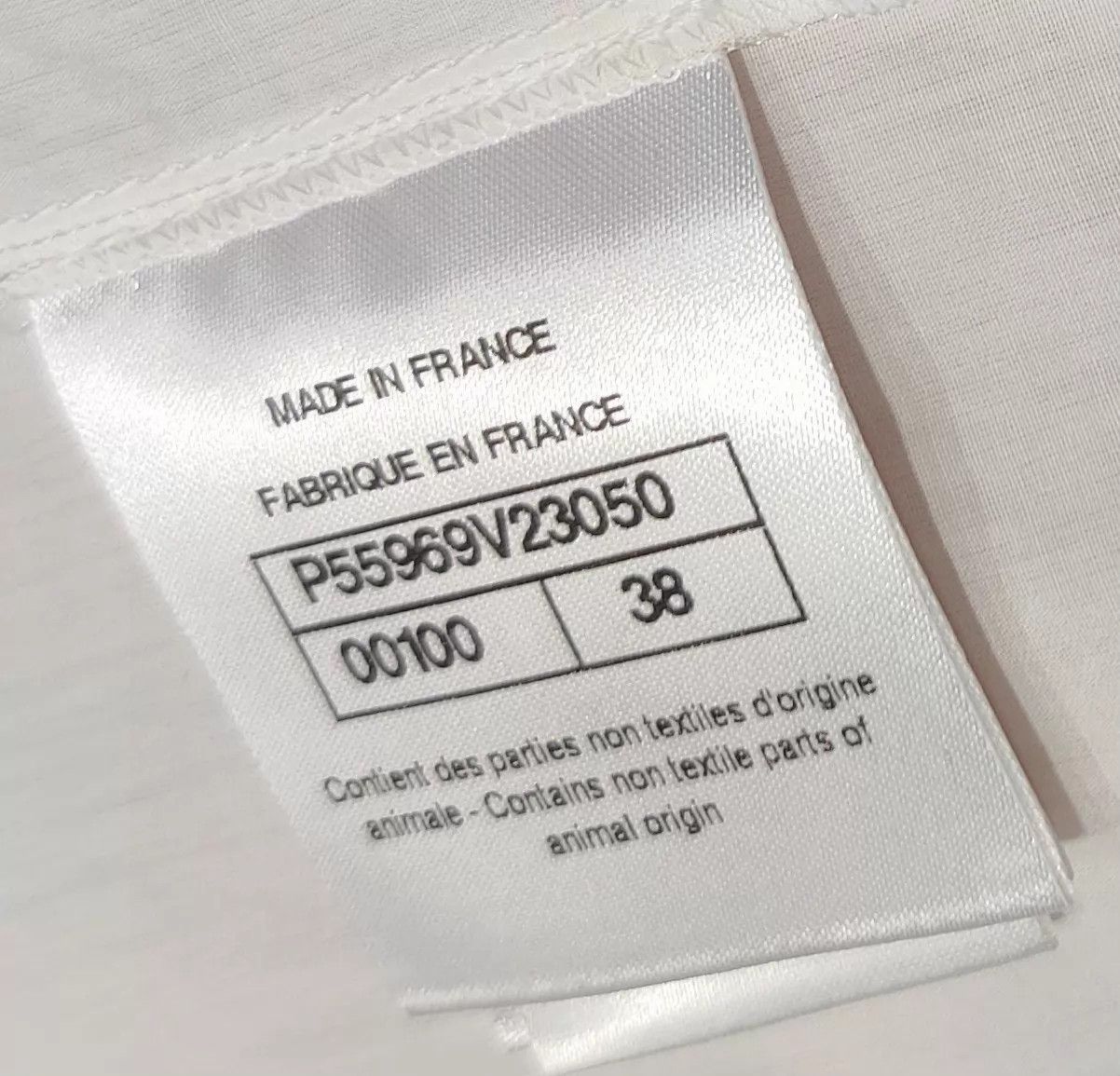 Chanel Chanel crewneck white longsleeve shirt 38 Korean elegant Size S / US 4 / IT 40 - 6 Thumbnail