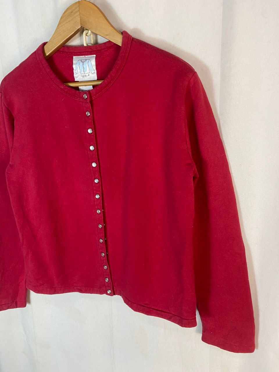 Designer × agnes b. Agnes B snap button croptop shirt Size M / US 6-8 / IT 42-44 - 3 Thumbnail