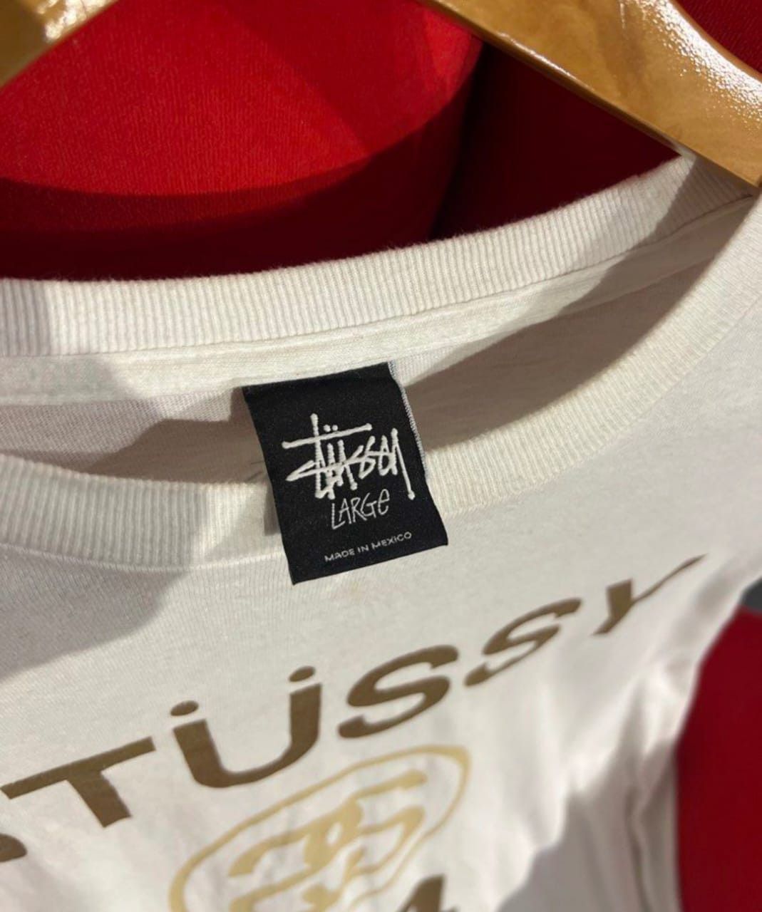 Stussy Vintage Stussy N4 Large White Shirt Size US L / EU 52-54 / 3 - 3 Thumbnail