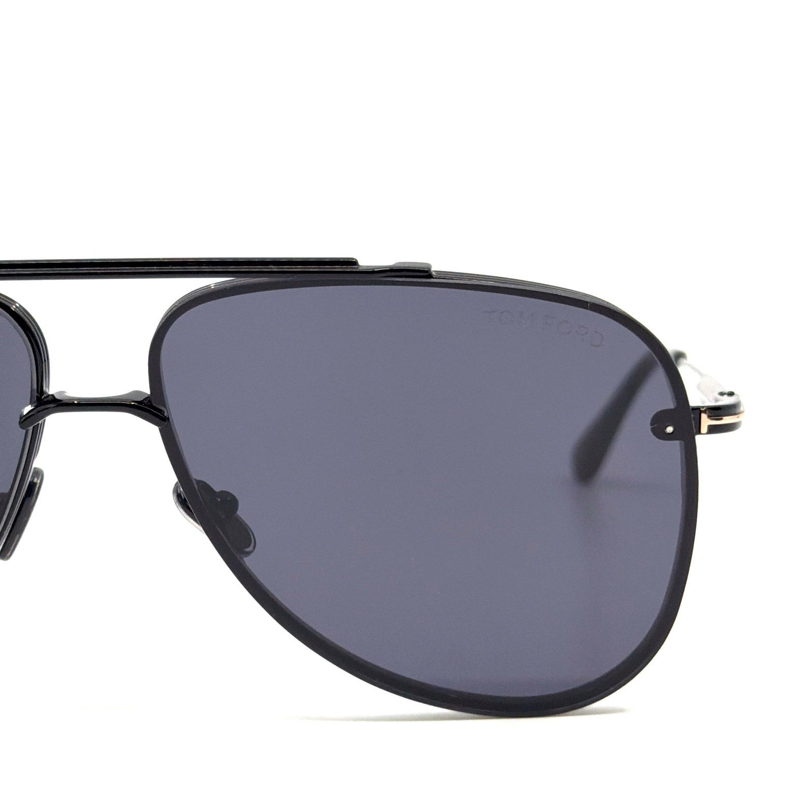 Tom Ford New, TOM FORD Leon Sunglasses TF1071 01A Authentic Size ONE SIZE - 5 Thumbnail