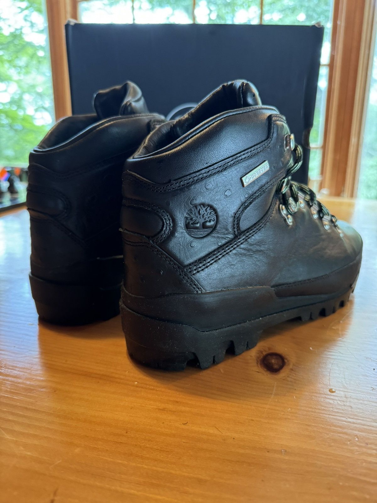 Stussy × Timberland Stussy Timberland World Hiker Boot Black