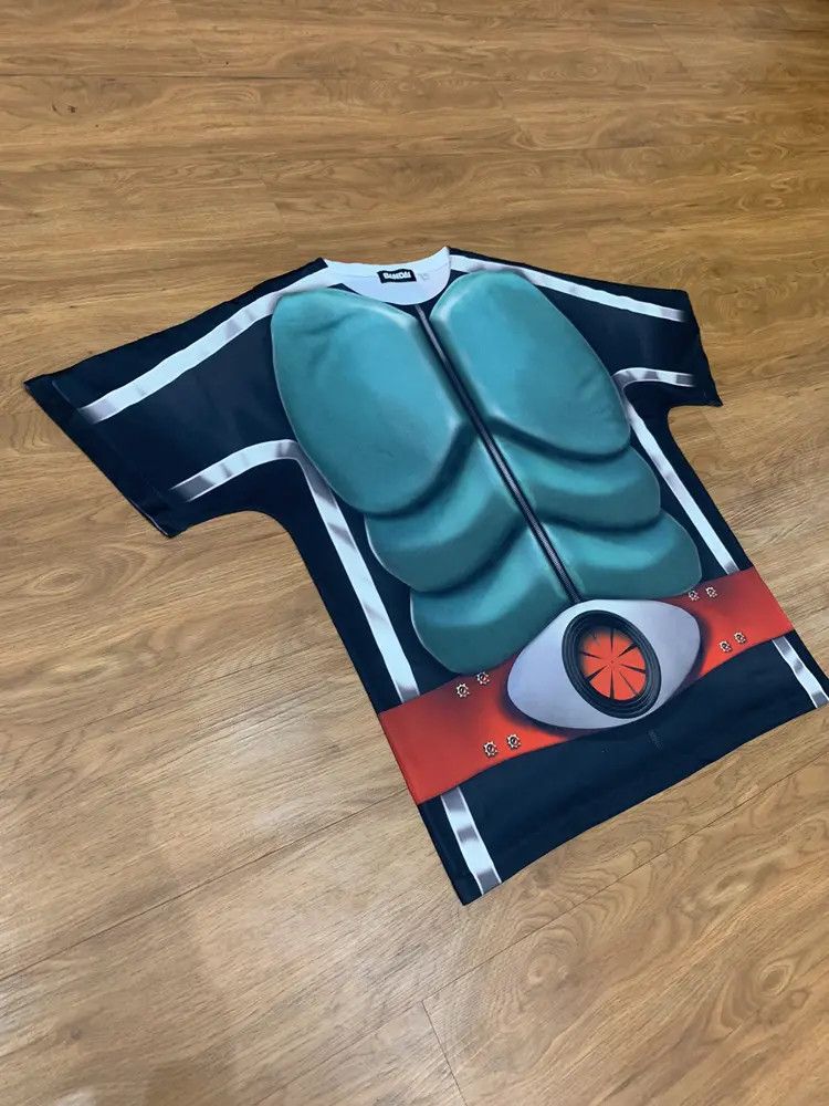 Vintage VIBTAGE KAMEN RIDER PRINT 3D MUSCLE T SHIRT Size US L / EU 52-54 / 3 - 3 Thumbnail