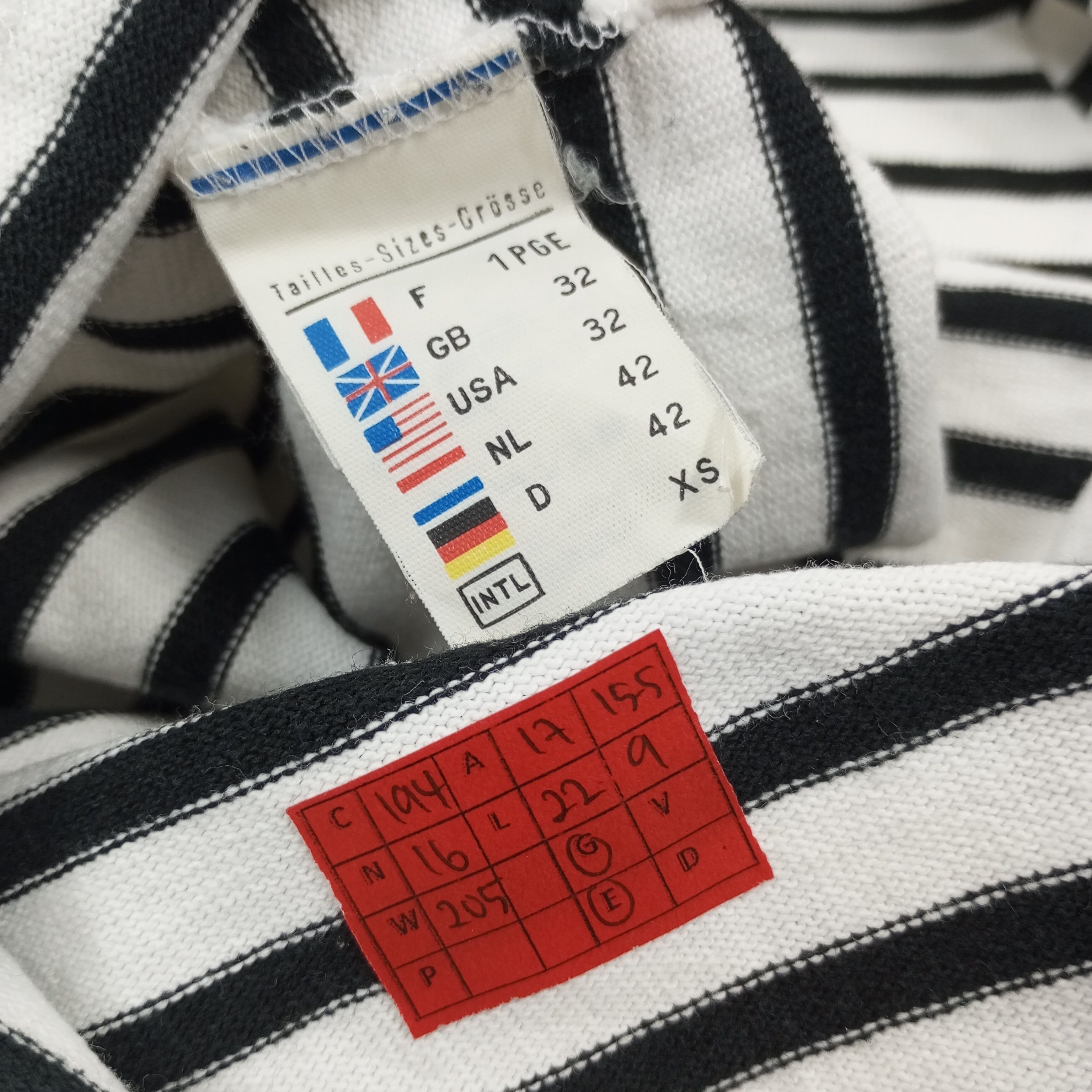 Saint James × Vintage Saint James Stripes Design Fashion Style Tshirt Size S / US 4 / IT 40 - 11 Thumbnail