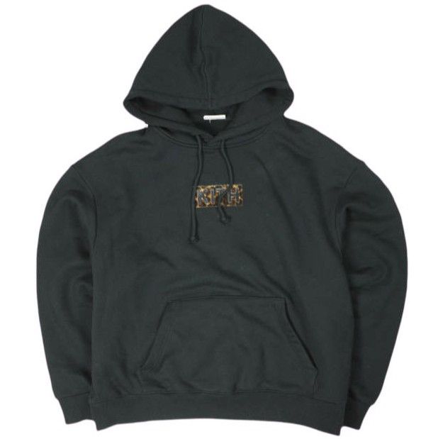 Other Other KITH NYC Classic Logo Leopard Applique Cotton Hoodie Textile Sweatshirts & Hoodies 25070060004540 DUTY FREE for USA Size ONE SIZE - 1 Thumbnail