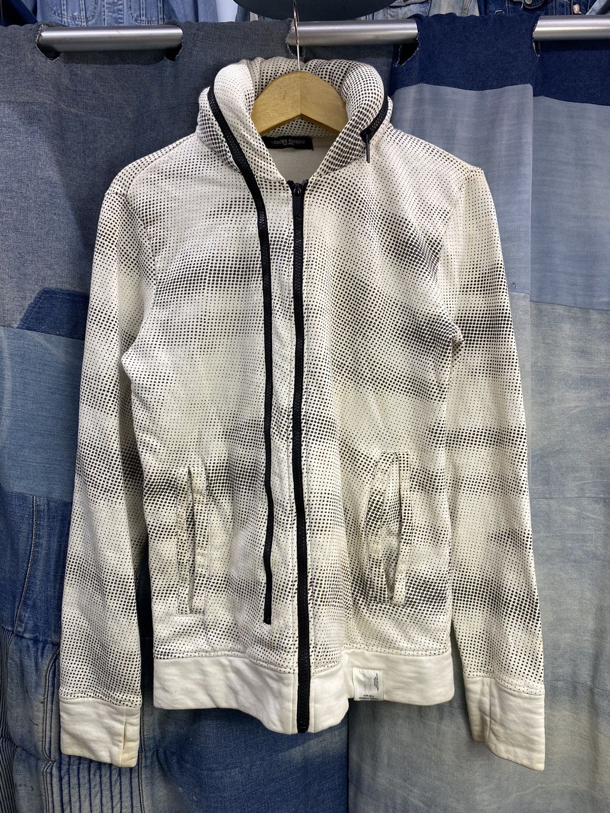 codes combine polka strap hoodie undefined style