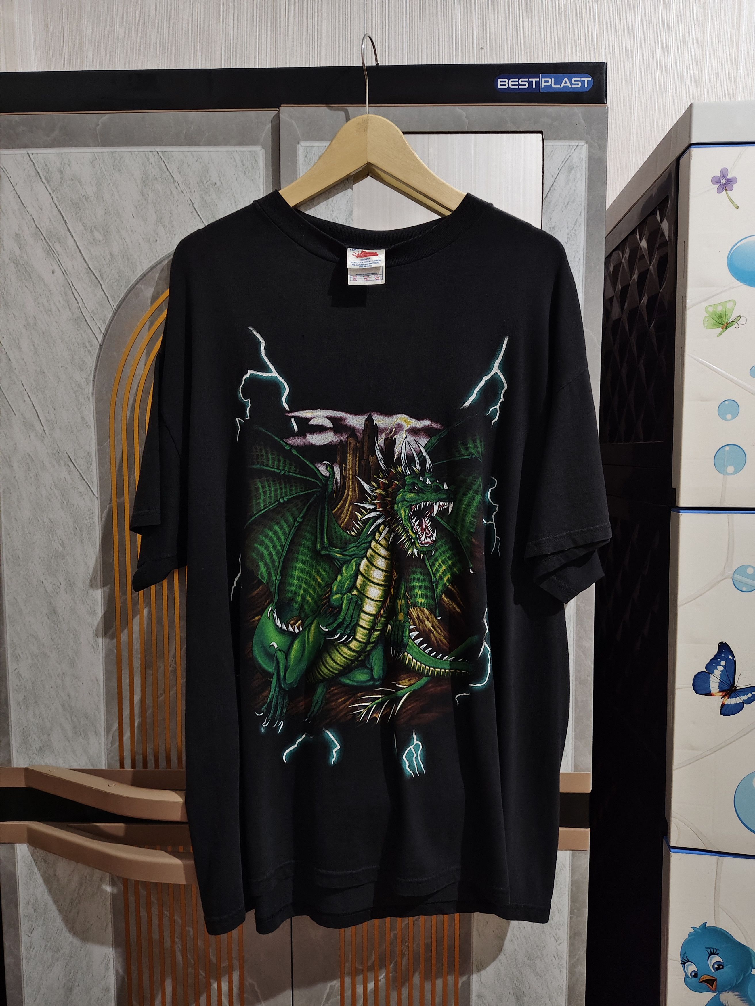 Vintage Vintage dragon usa thunder by Tennessee river Size US XL / EU 56 / 4 - 7 Thumbnail