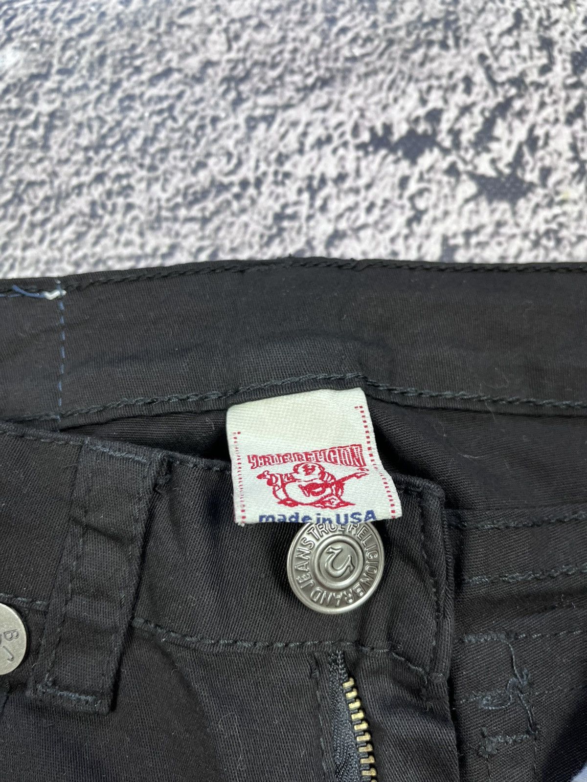 True Religion Vintage Y2K True Religion streetwear skate punk jeans Size 29" - 3 Thumbnail