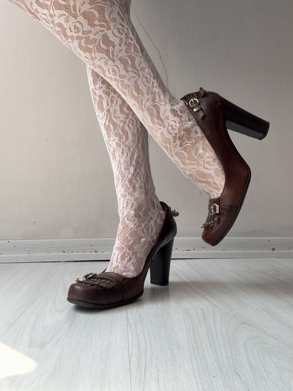 Vintage y2k italian heels Size US 7 / IT 37 - 2 Thumbnail