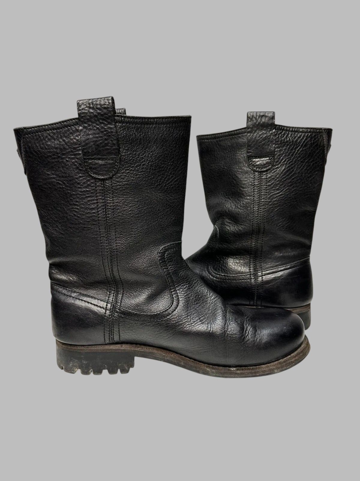 If Six Was Nine AS98 Japan Style RRL Western Leather Boots Ralph Lauren Size US 7 / EU 40 - 8 Thumbnail