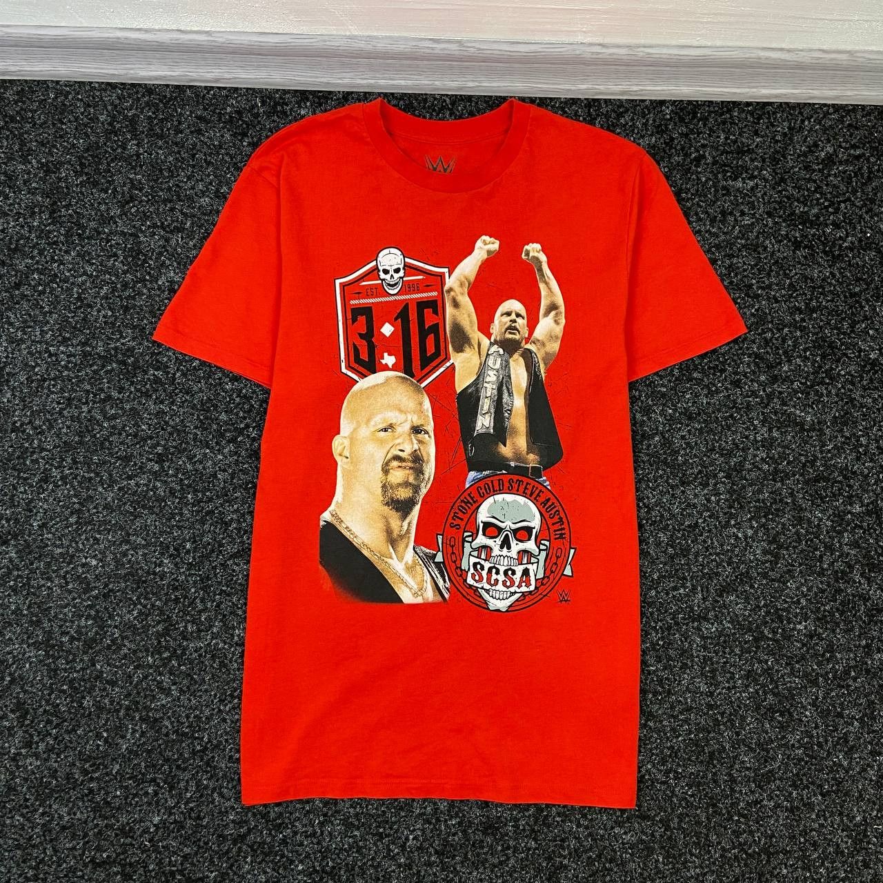Streetwear × Wwe × Wwf WWE Stone Cold Steve Austin 3:16 SCSA T-Shirt ...