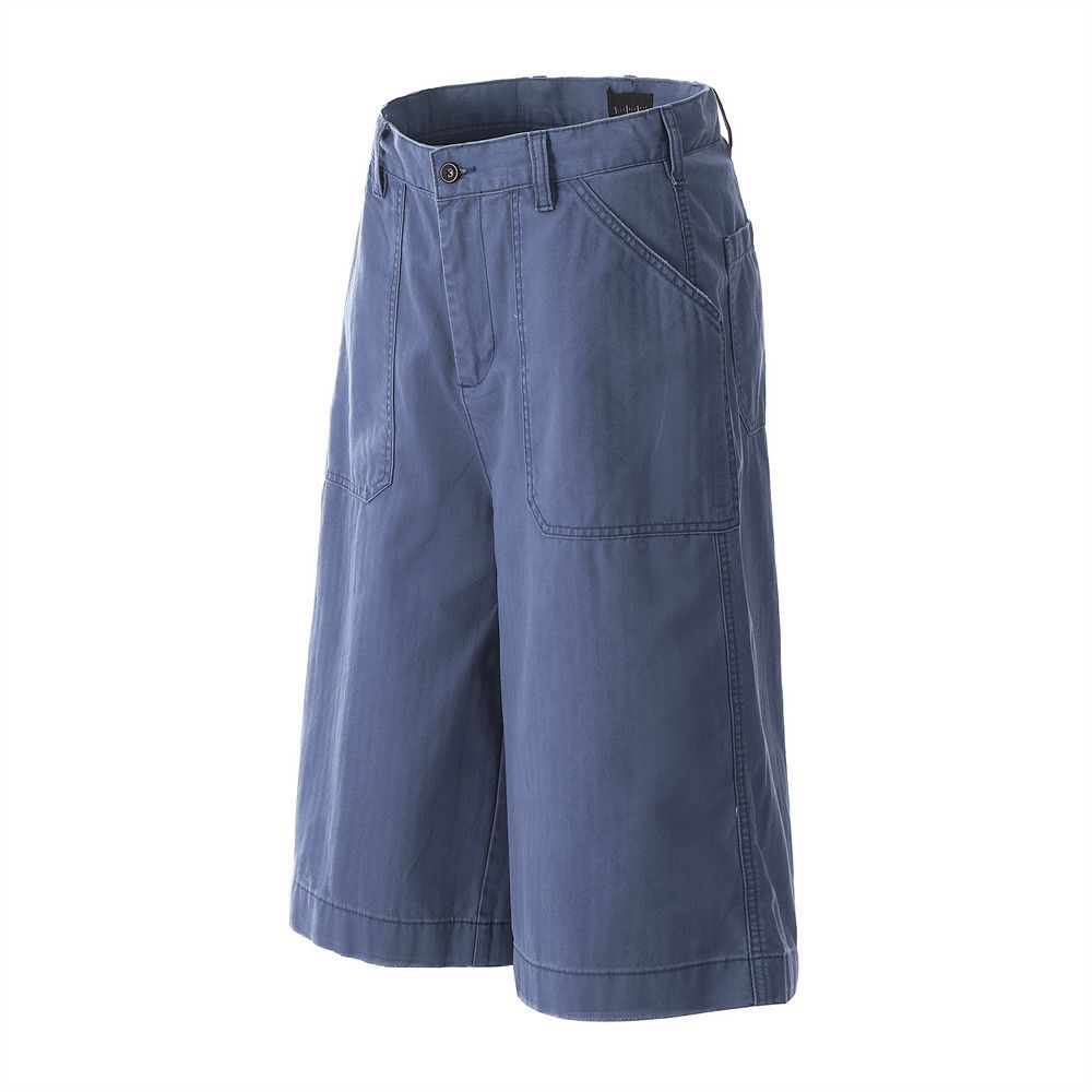 Japanese Brand × Vintage Street men's punk distressed casual cargo wide-leg shorts Size US 32 / EU 48 - 2 Thumbnail