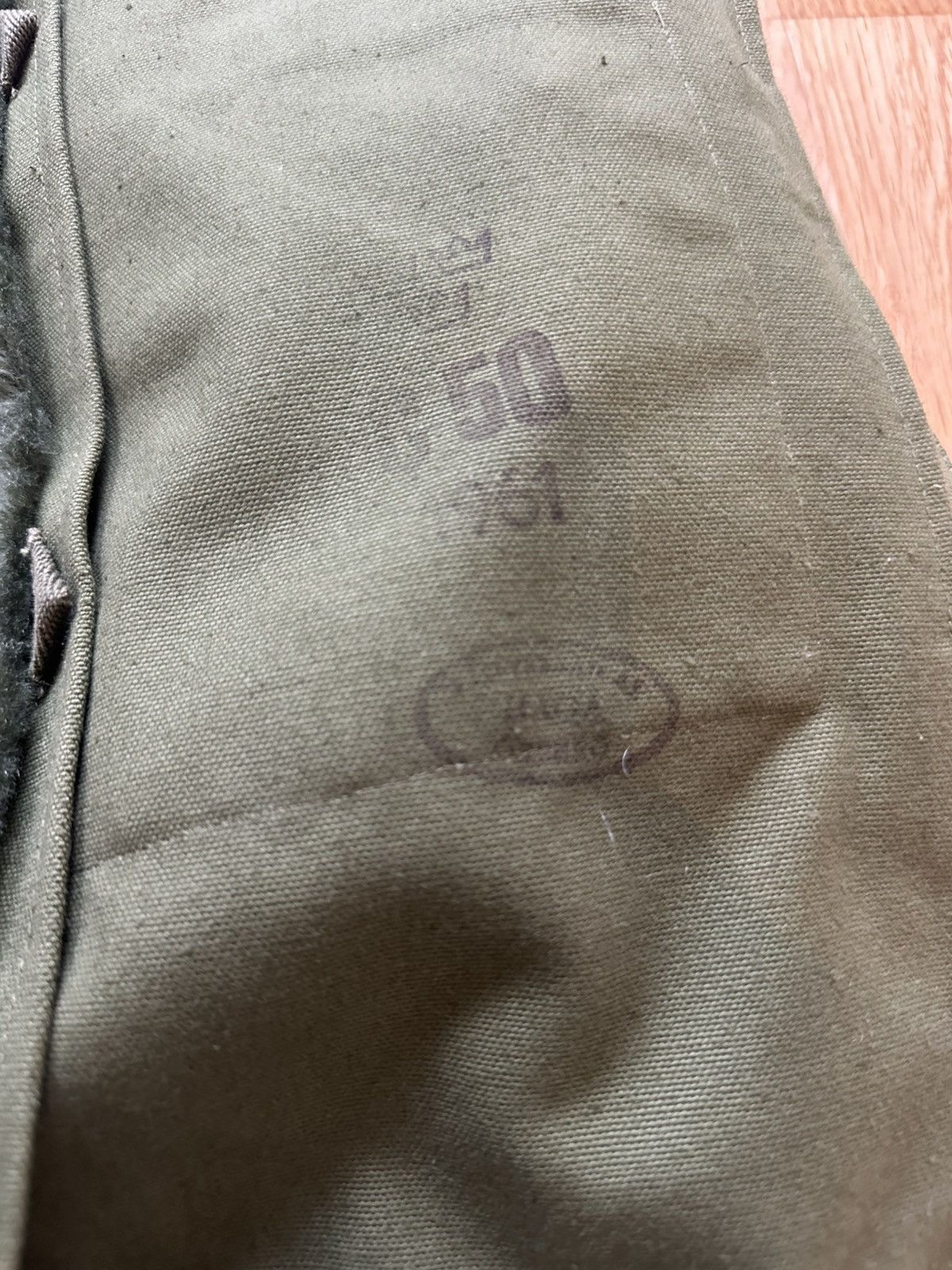 Vintage Swedish Army Motorcycle Jacket 1961 Size US L / EU 52-54 / 3 - 10 Thumbnail