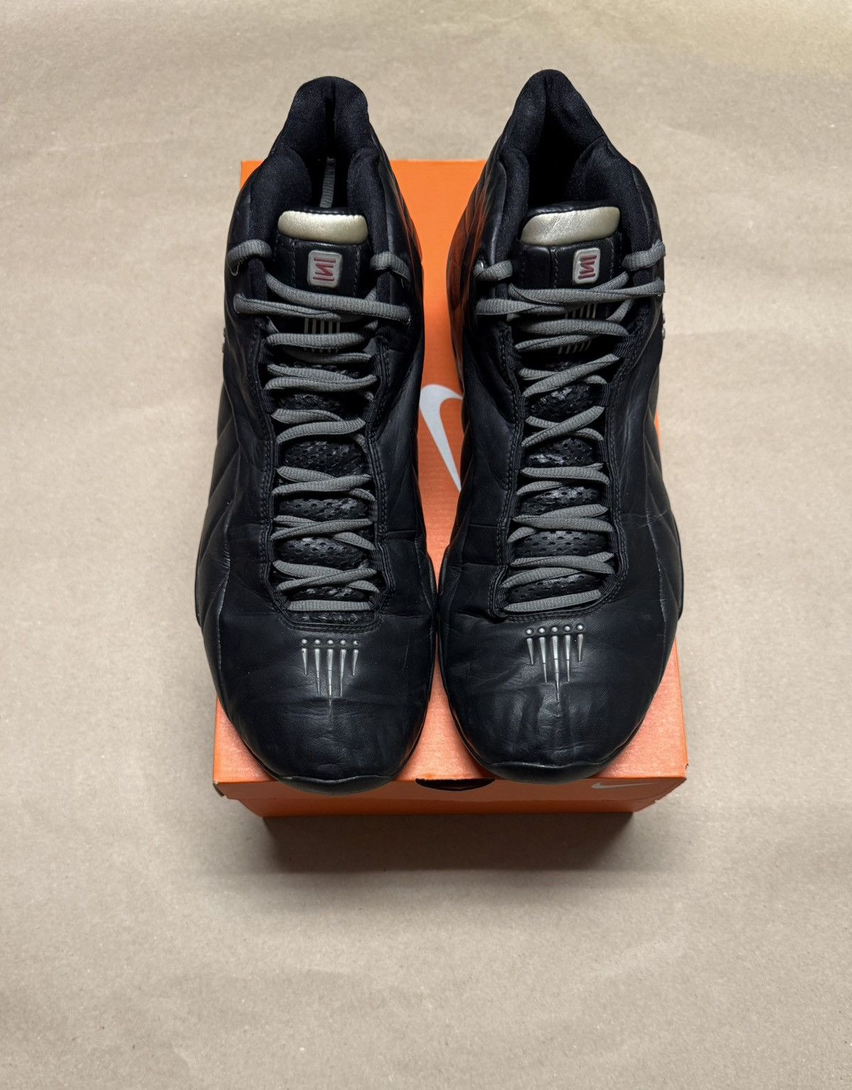Nike Nike Shox BB4 Black Metallic Silver Mens size 14 Basketball! Size US 14 / EU 47 - 3 Thumbnail