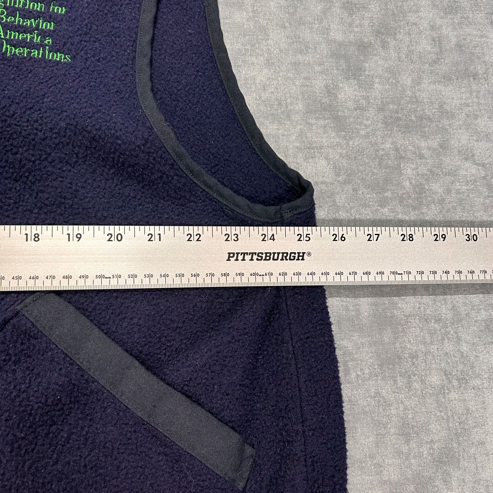 Bulwark VTG Bulwark FR navy utility workwear fleece vest BP mens L Size US S / EU 44-46 / 1 - 8 Thumbnail