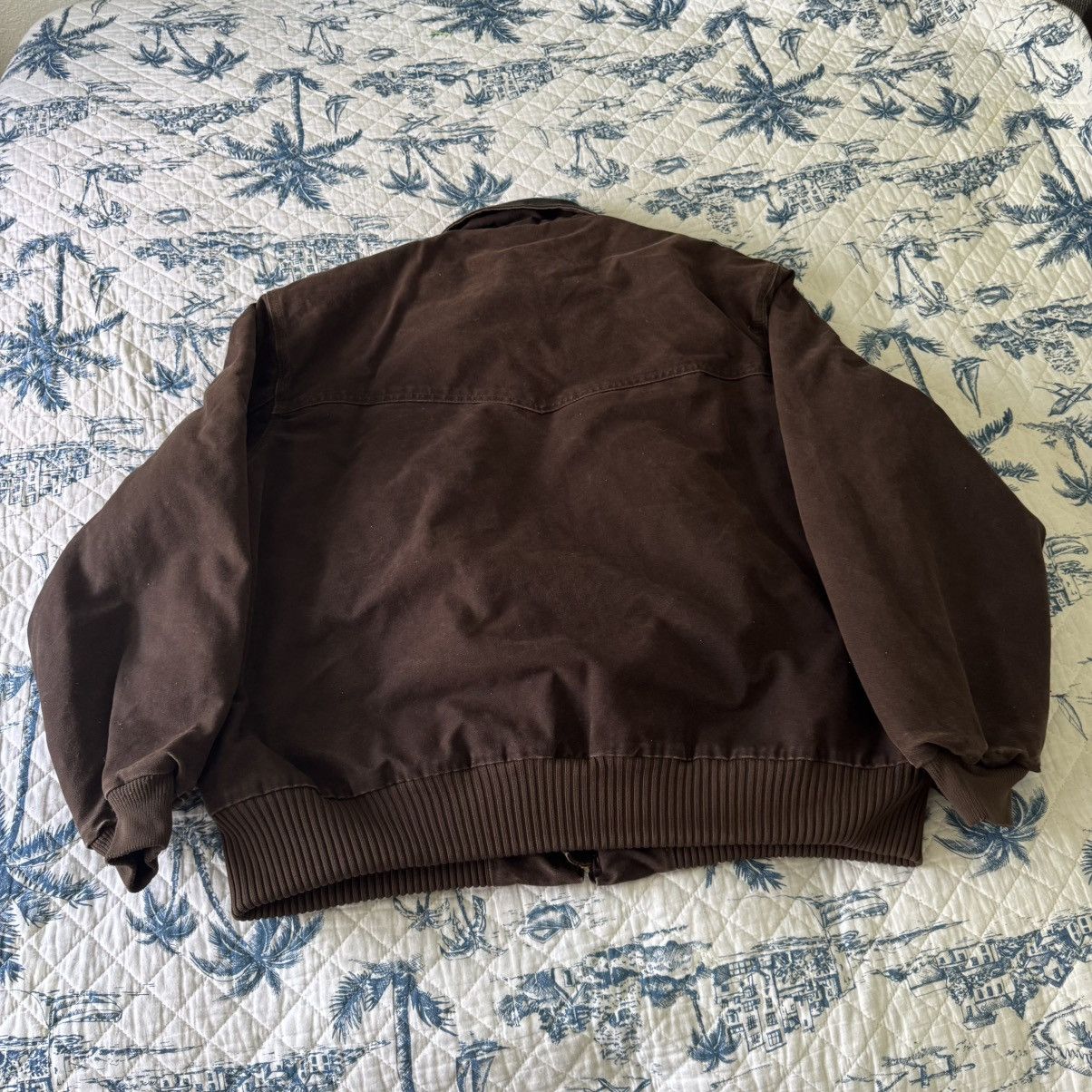 Carhartt × Vintage VTG Carhartt Santa Fe Jacket Mens XXL Brown J14 Size US XXL / EU 58 / 5 - 3 Thumbnail
