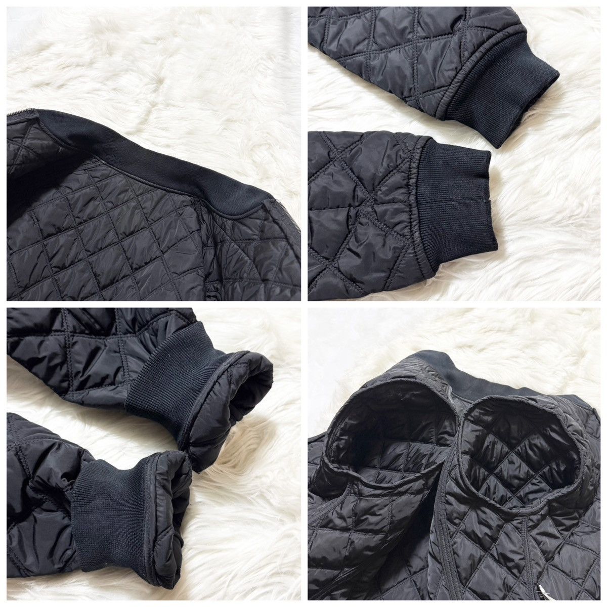 Gucci Gucci Runway Model Suede and Leather Quilted Nylon Jacket Size US M / EU 48-50 / 2 - 3 Thumbnail