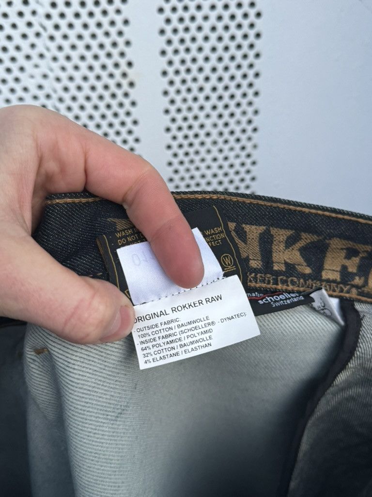 THE ROKKER COMPANY Rokker Raw 38X32 Blue Selvedge Schoeller Dynatec Motorcycle Size US 38 / EU 54 - 18 Thumbnail