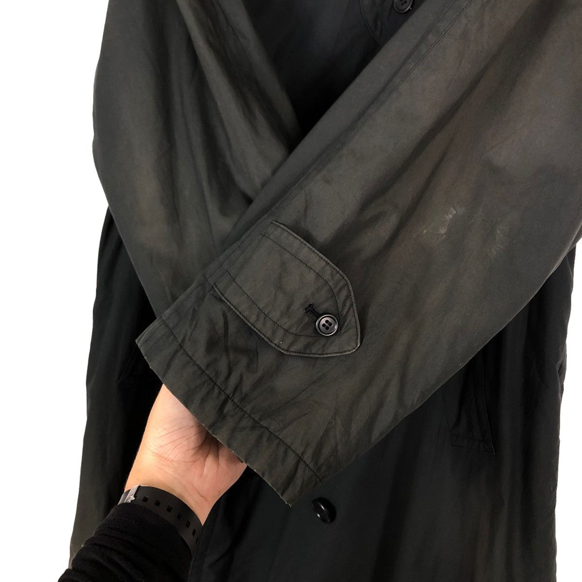 Burberry 🔥Bondage Design Sun Faded Long Trench Coats Burberrys Size US M / EU 48-50 / 2 - 12 Thumbnail