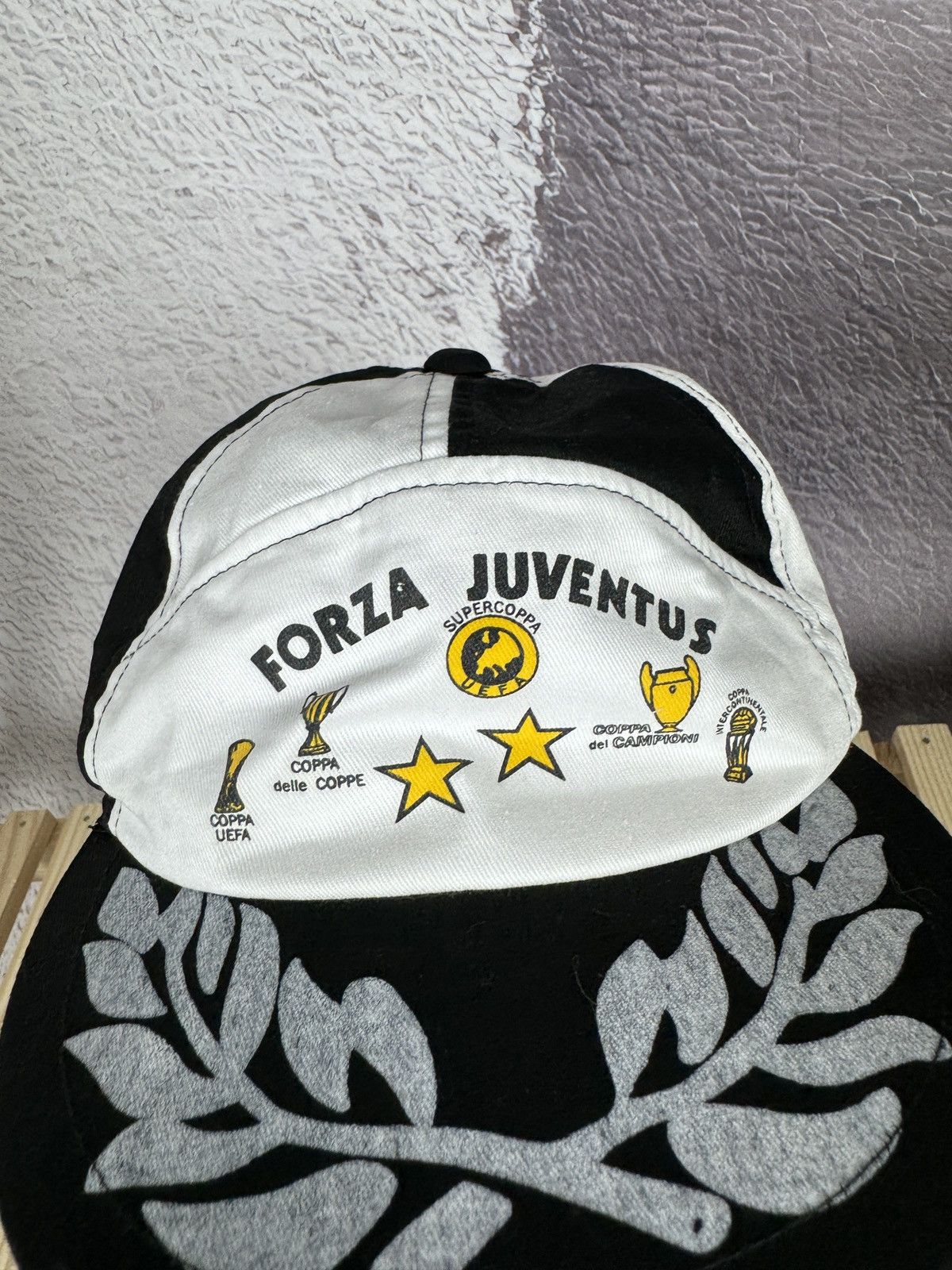 Vintage Forza Juventus vintage soccer fan cap Size ONE SIZE - 3 Thumbnail