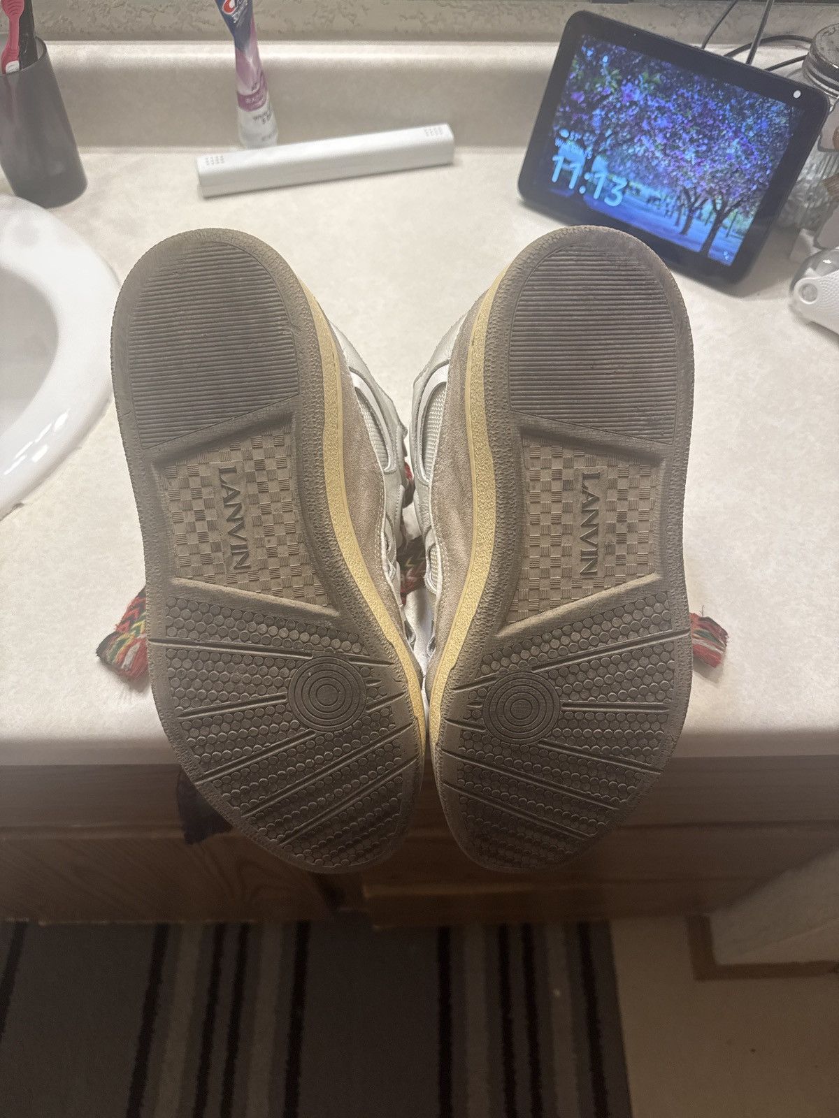 Lanvin Lavin Curb Smeakers Size US 12 / EU 45 - 6 Thumbnail