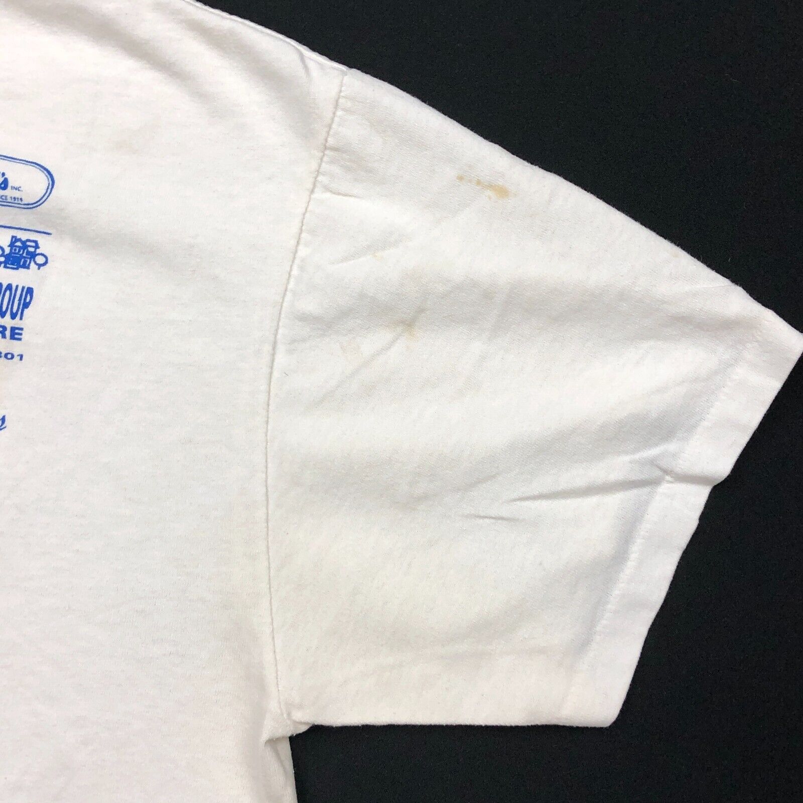 Vintage 1998 Independence Day Run Marathon White T Shirt Size Large Size US L / EU 52-54 / 3 - 6 Thumbnail