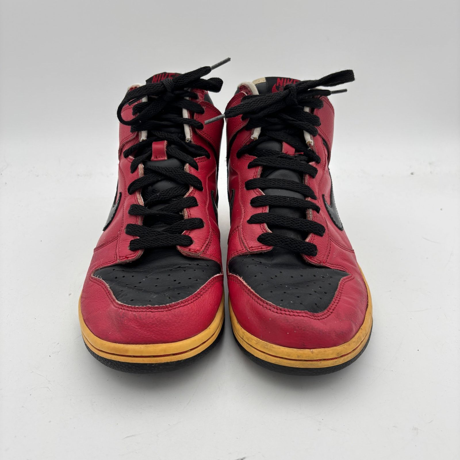 Nike × Vintage Vintage Nike Dunk High Red Sneakers Men's 8.5 309432-601 Size US 8.5 / EU 41-42 - 2 Thumbnail