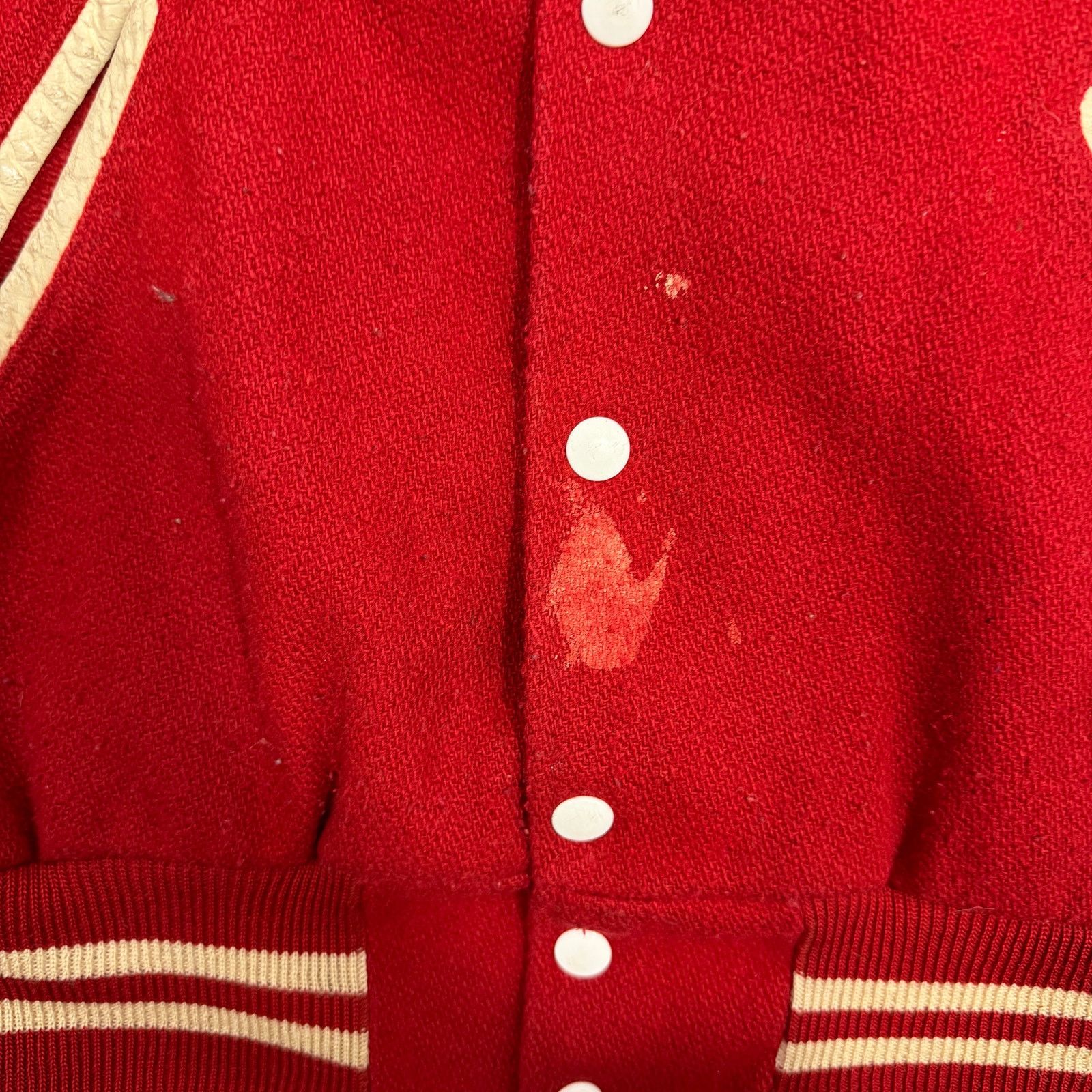 Vintage Vintage 1982 Monroe High Varsity Jacket Small Wool 80s Size US S / EU 44-46 / 1 - 5 Thumbnail