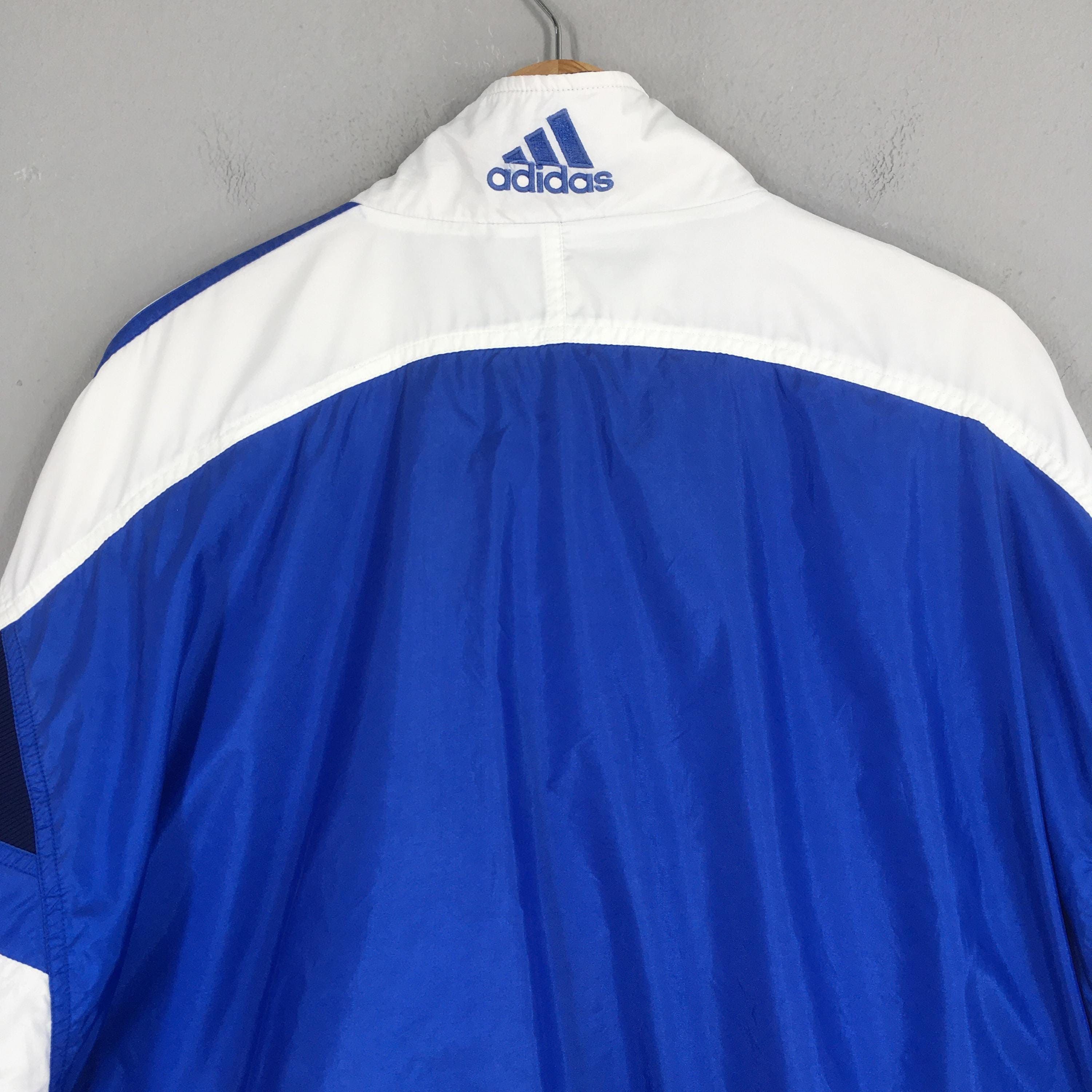 Adidas Vintage 90s Adidas Equipment Windbreaker Jacket Large Size US L / EU 52-54 / 3 - 9 Thumbnail