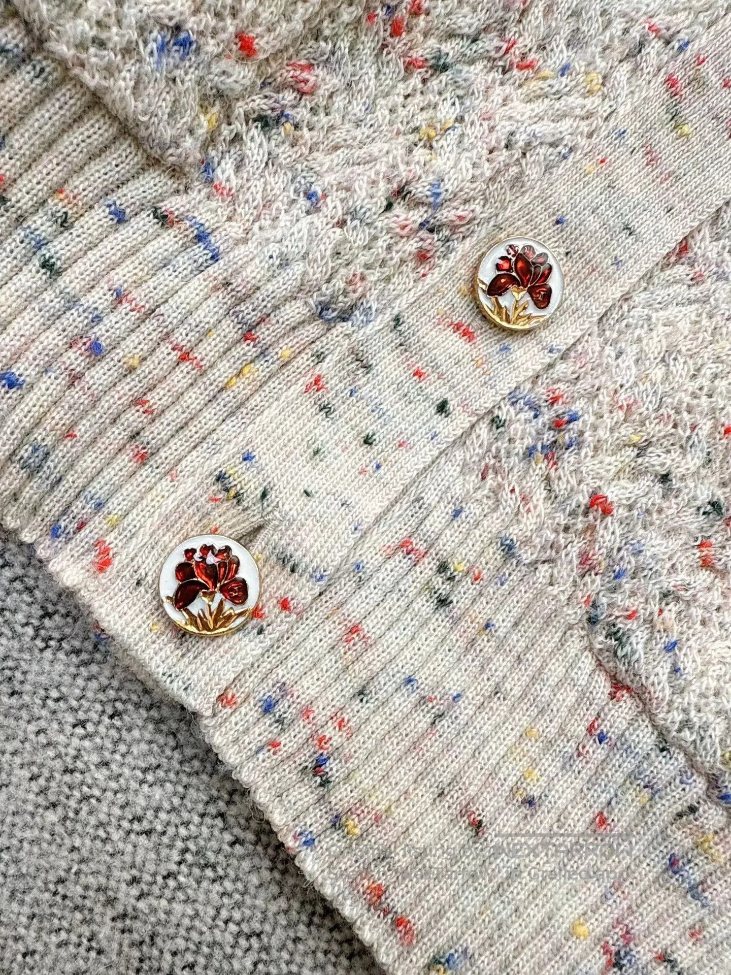 Chanel Chanel 25A Colorful Knitted Cardigan. Size US S / EU 44-46 / 1 - 5 Thumbnail
