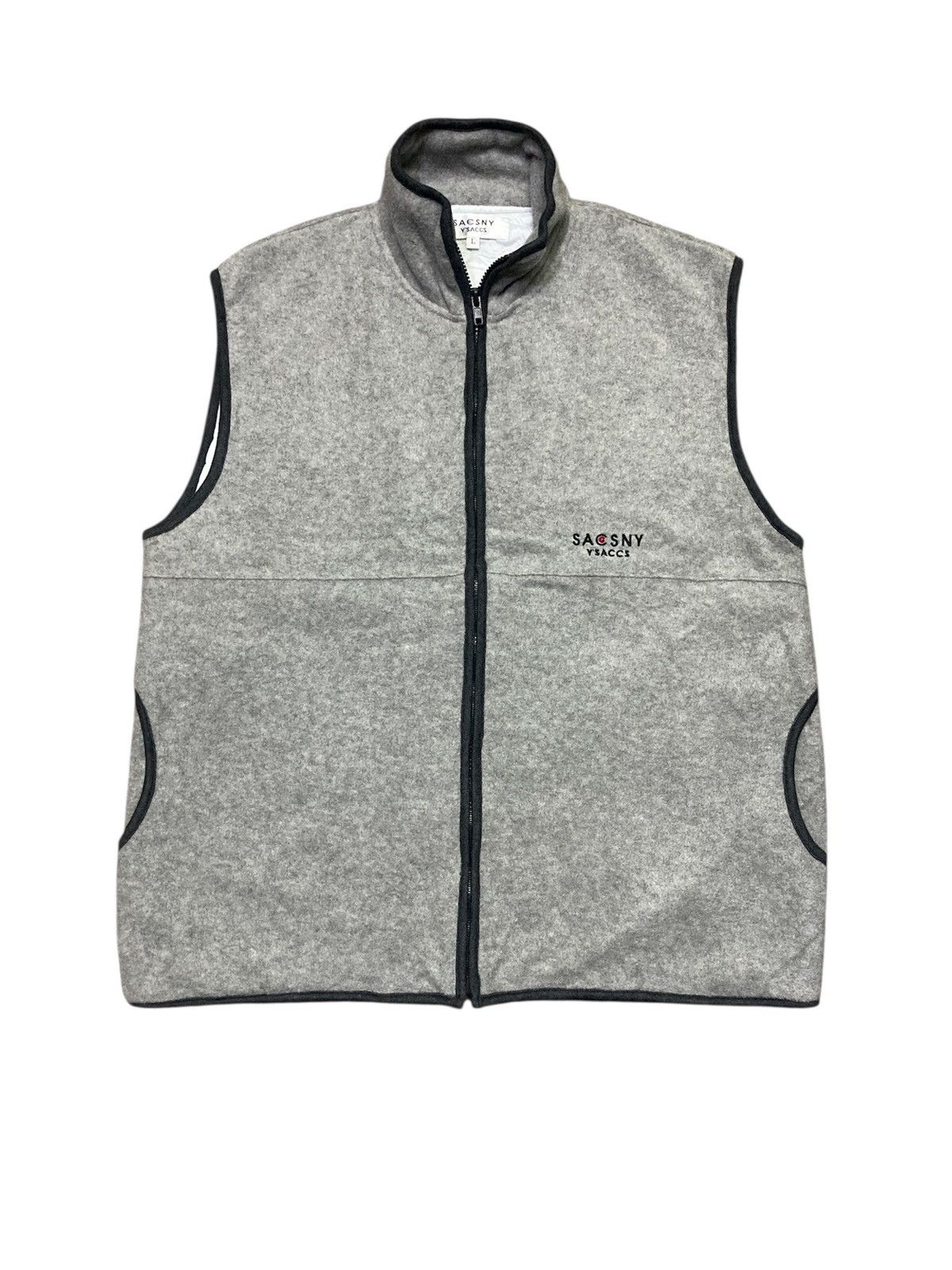 Yohji Yamamoto Yohji Yamamoto Sacsny Y’saccs Fleece Quilted Lining Vest Size US L / EU 52-54 / 3 - 1 Thumbnail
