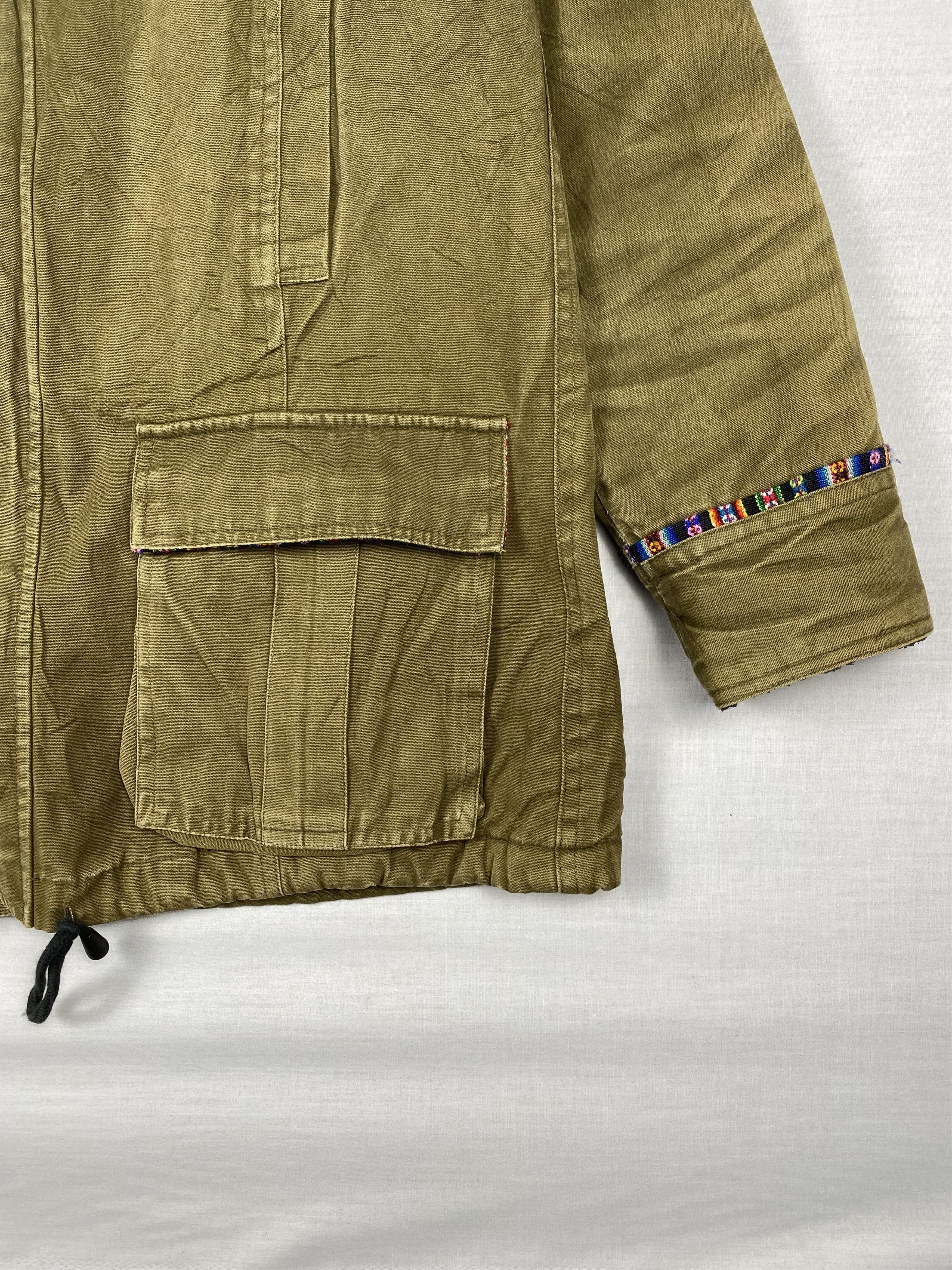 Japanese Brand Vintage Titicaca Hoodie Multi Pocket Tinder Trucker Jacket Size US M / EU 48-50 / 2 - 5 Thumbnail