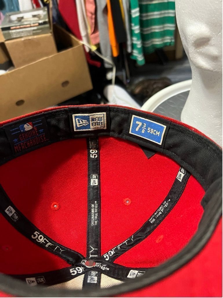 New Era Vintage New Era New York Yankees 59FIFTY Fitted Hat Size 38 - 6 Thumbnail